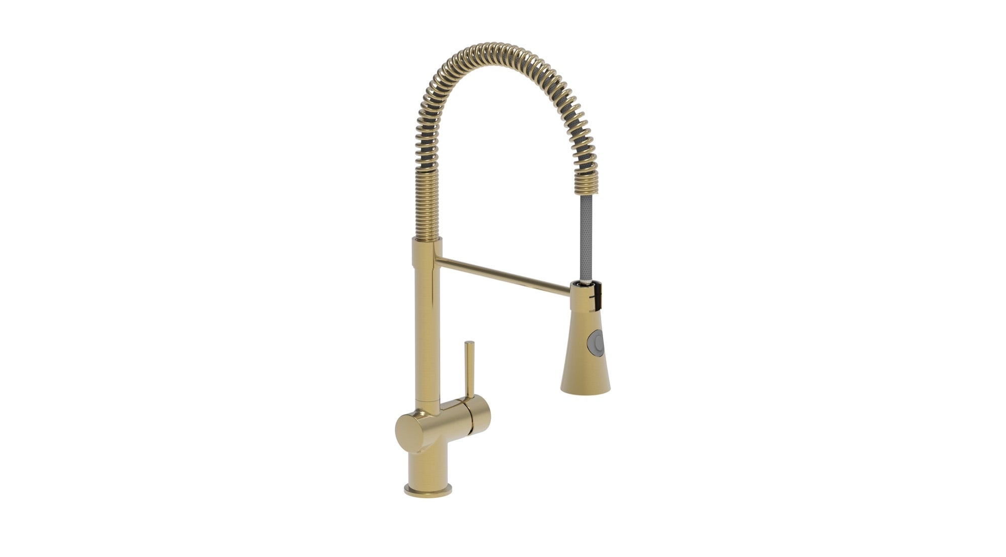 Fenwick Pull out kitchen sink mixer - Brushed Brass (KT8002)